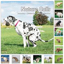 Calendário Journaltastic 2025 Pooping Dogs Funny Gag Gay Gifts
