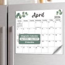 Calendário Magnético Taja 21 Meses Design Vegetal 33 x 29 cm Calendário Magnético Taja 21 Meses Design Vegetal 33 x 29 cm