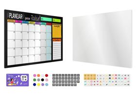 Calendário Mensal E Painel Para Fotos, Notas 40X60 + 80 Imãs