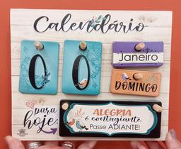 Calendário Permanente Colorido