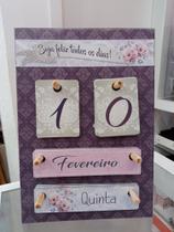 Calendário Permanente Colorido