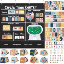 Calendário: Pocket Chart Pasimy, 222 unidades, Circle Time Center