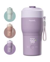 Calentador de Biberones Portátil Papablic Pro 30W 5 Temperaturas Lila