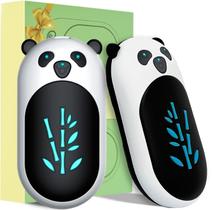 Calentadores de Manos Recargables BOANKODU Paquete de 2 con Forma de Panda 6000mAh Calentadores de Manos Recargables BOANKODU Paquete de 2 con Forma de Panda 6000mAh