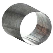 Calha - bocal redonda zinco alge - c/28 - 75mm Calha - bocal redonda zinco alge - c/28 - 75mm