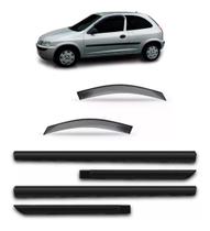 Calha chuva celta 2000 2001 2002 2003 2004 2005 2 portas + friso lateral