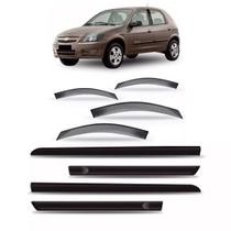 Calha chuva celta 2006 a 2012 4 portas + friso lateral