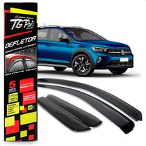 Calha Chuva Defletor Defletor Vw Nivus Fumê 100% Acrílico