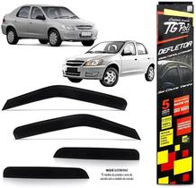 Calha Chuva Defletor Inteiriça Slim TG Poli GM Celta 2003 até 2015 e Prisma 2006 até 2012 - 4 Portas