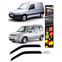 Calha Chuva Defletor TG Poli Citroen Berlingo 2000 2001 2002 2003 2004 2005 2006 - 2 Portas