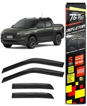 Calha Chuva Defletor Tg Poli Slim Nova Montana Cabine Dupla