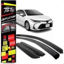 Calha Chuva Fumê TG Poli Toyota Corolla Sedan 4P 2019-2020 Calha Chuva Fumê TG Poli Toyota Corolla Sedan 4P 2019-2020