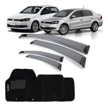Calha Chuva Gol 4 Portas G5 G6 2008 A 2016 + Tapete Bordado Calha Chuva Gol 4 Portas G5 G6 2008 A 2016 + Tapete Bordado