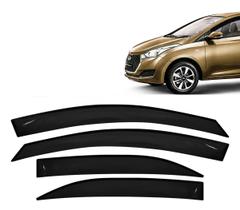 Calha Chuva Hb20 Hatch 2012 Até 2019 Slim Interiça Fumê
