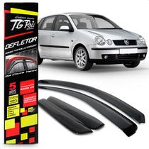 Calha Chuva Inteiriça Slim Polo Hatch 4 Portas 02 03 04 05 06 07 08 09 10 11 12 13 14 15