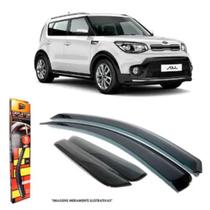 Calha chuva kia soul 2009 / 2015 4 portas