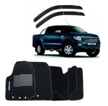 Calha Chuva Ranger 13 A 2018 4p Super Calha + Tapete Bordado