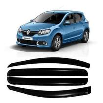 Calha Chuva Sandero 2014 2015 2016 2017 2018 4 Portas Fumê Calha Chuva Sandero 2014 2015 2016 2017 2018 4 Portas Fumê