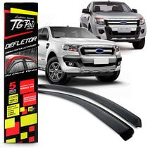 Calha Chuva Slim Ranger 2 Portas 2013 2014 2015 2016 2017 2018 2019 2020 2021 2022 2023 Fumê