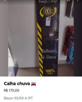 Calha chuva Calha chuva