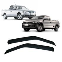 Calha de Chuva 2 Portas Volkswagen Saveiro G2 G3 G4 98 até 2011