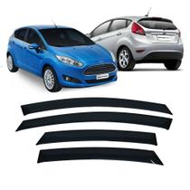 Calha de Chuva 4 Portas Ford New Fiesta Hatch 2011 até 2018 Calha de Chuva 4 Portas Ford New Fiesta Hatch 2011 até 2018