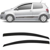 Calha de Chuva Acrílica Adesiva Volkswagen Fox 2 portas - TOP MIX