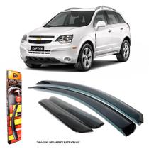 Calha de Chuva Chevrolet Captiva 2008 até 2017 4 Portas TG Poli - 23030 Calha de Chuva Chevrolet Captiva 2008 até 2017 4 Portas TG Poli - 23030