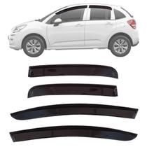 Calha De Chuva Citroen C3 4 Portas 2017 Calha De Chuva Citroen C3 4 Portas 2017