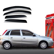 Calha de Chuva Corsa até 2002 Classic até 2010 4 Portas Chevrolet GM Marçon
