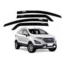 Calha De Chuva Defletor Ecosport 2013 A 2017 4 Portas Topmix