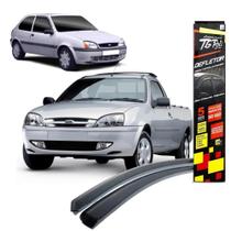 Calha de Chuva Defletor Ford Fiesta/Courier 1996 a 2013 Tg. Poli (21.007)