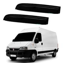 Calha de Chuva Defletor Fumê Reforçada Fiat Van Ducato Boxer Jumper Até 2019