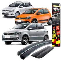 Calha de Chuva Defletor Inteiriça/Slim Vw Fox / Crossfox E Space-Fox 04/21 4 Portas (22.023)