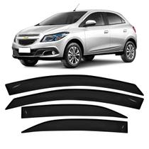 Calha De Chuva Defletor Onix E Prisma 2012 Até 2019 Fumê