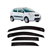 Calha De Chuva Defletor Picanto 2006 A 2009 4 Portas Topmix