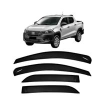 Calha De Chuva Defletor Strada 2020 A 2024 4 Portas Topmix