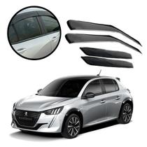 Calha de Chuva Ecoflex 4 Portas Peugeot 208 2021 Calha de Chuva Ecoflex 4 Portas Peugeot 208 2021