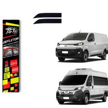 Calha de Chuva Fiat Ducato 1997 a 2017 2 Portas TG Poli Defletor Protetor Janelas Fumê Calha de Chuva Fiat Ducato 1997 a 2017 2 Portas TG Poli Defletor Protetor Janelas Fumê