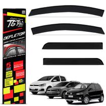 Calha de Chuva Fox Crossfox Spacefox 2004 a 2022 Acrílico Fumê Tgpoli