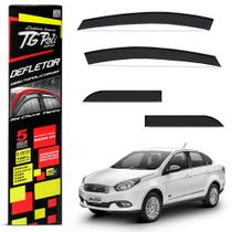 Calha de Chuva Grand Siena 2013 a 2021 Slim Acrílico Fumê Tgpoli