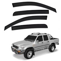 Calha De Chuva Hilux 2000 2001 2002 2003 2004 Cabine Dupla