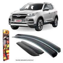 Calha de Chuva Inteiriça Defletor Chery Tiggo 5X 4 Portas 2018 a 2022 TG Poli 34002 Calha de Chuva Inteiriça Defletor Chery Tiggo 5X 4 Portas 2018 a 2022 TG Poli 34002