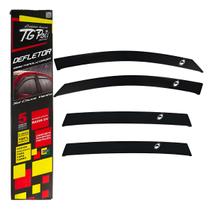 Calha de Chuva Inteiriça Slim BYD Dolphin 2023 em Diante TG Poli - 4 Portas