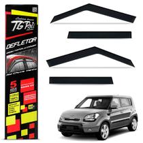 Calha de Chuva Kia Soul 2009 a 2014 Slim Acrílico Fumê Tgpoli Calha de Chuva Kia Soul 2009 a 2014 Slim Acrílico Fumê Tgpoli
