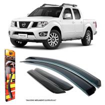 Calha de Chuva Nissan Frontier 2008 até 2016 4 Portas TG Poli - 32002 Calha de Chuva Nissan Frontier 2008 até 2016 4 Portas TG Poli - 32002
