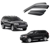 Calha de Chuva Para Jeep Cherokee Sport 2002/2007 4p Acrílico Fumê - Tiger SKU: JP9730