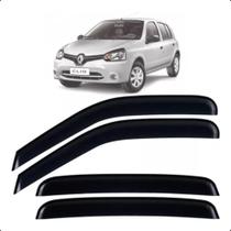 Calha de Chuva Renault Clio Hatch e Sedan 00/16 4 Portas