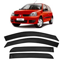 Calha De Chuva Renault Clio Hatch Sedan 2000 a 2016 4 Portas Calha De Chuva Renault Clio Hatch Sedan 2000 a 2016 4 Portas
