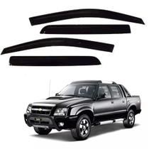 Calha De Chuva S10 2000 2001 2002 2003 2004 2005 Cab Dupla